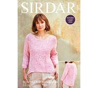 SirdarNo.1 Aran Stonewashed Knitting Pattern - 8269 Top