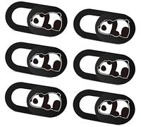 SIREG Webcam Cover Slide Ultra Thin - Cute Panda Web Camera Cover fits Laptop,Tablet,Computer, Smartphone, Protect Your Privacy and Security,Strong Adhesive