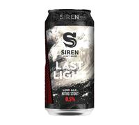 Siren Craft Brew - Last Light - Low Alcohol Nitro Stout, Case of Six Cans