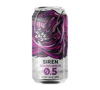 Siren Craft Brew - Soundwave 0.5 - Low Alcohol IPA, Case of 24 Cans