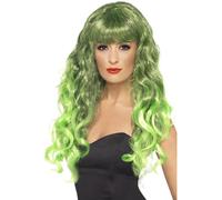 Siren Long Curly Wig with Fringe