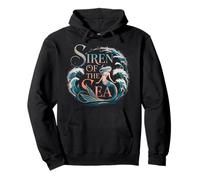 Siren Of The Sea Enchanting Mermaid Design Pullover Hoodie