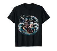 Siren of The Sea Enchanting Mermaid Design T-Shirt