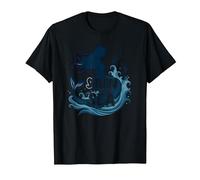 Siren of The Sea: Enchanting Mermaid Melody T-Shirt, Men, Black, M