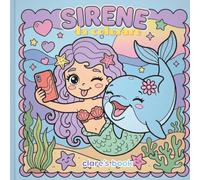 Sirene Da Colorare Bold and Easy: Libro da Colorare per Adulti con Disegni Grandi, Facili e Rilassanti del Mondo Marino.