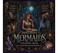 Sirens & Secrets: Mermaids Coloring Book: Dive into a World of Myth and Magic
