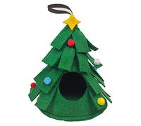 Sirian Hamster House Winter Warm Hammock for Small Pets Squirrel Swing Bed for Play and Sleep Christmas Decoration Hamster Christmas House