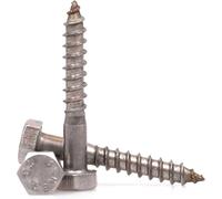 Sirius A2 304 Stainless Steel Hexagon Coachscrews 6mm 80mm