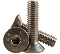 Sirius Countersunk Head Socket Screws A2 304 Stainless Steel M3 6mm Pack of 1