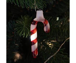 Sirius Hannah Candy Cane red LED fairy lights