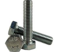 Sirius Hexagon Head Set Screws High Tensil 8.8 Bright Zinc Plated M8 35mm Pack of 1