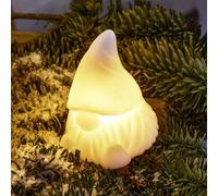 Sirius LED decorative figure Coco, white, height 13 cm, wax, battery operated