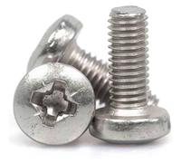 Sirius Pan Head Machine Screw Pozi A4 316 Stainless Steel