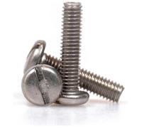 Sirius Pan Head Machine Screw Slotted A2 304 Stainless Steel M8 40mm Pack of 1
