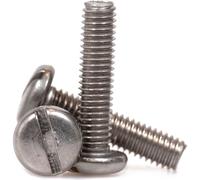 Sirius Pan Head Machine Screw Slotted A4 316 Stainless Steel M6 25mm Pack of 1
