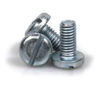 Sirius Pan Head Machine Screw Slotted BZP M5 25mm Pack of 1