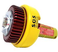 Sirius Signal C-1002 SOS LED Distress Signal - Two-Color & Infrared, USCG Approved, Includes Display Mount, Daytime Flag & Whistle
