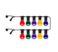 Sirius Tobias LED fairy lights, extension, multi-coloured, 10-bulb, length 4.5 m