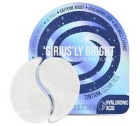 SIRIUSLY BRIGHT Under Eye Patches 28 Pairs, 5-Min Revitalizing Eye Masks with Caffeine Hyaluronic Acid Iris Moss to Reduce Dark Circles and Puffiness, Brightening & Depuffing Gifts for Women