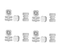 Siroflex 3071/8S Made In Italy Laundry Line Clamps | Durable And Durable Acetal Resin Balcony Clothes Clamps | Versatile Sheet Clamps | Plastic Clamps