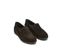 Geox Men's U SIRON A Moccasin, Dark Brown, 6.5 UK