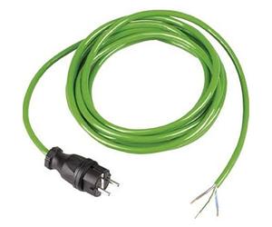 SIROX® 230 V Connection Cable, H07BQ-F, Cable Colour: Green, Length: 5 m