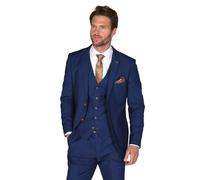 SIRRI Men’s Slim Fit Royal Blue Wedding Business Suit Jacket, Formal Set Sold SeparatelyChest 38R