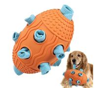 Sirseon Dog Toy Football | Treat Dispensing Dog Toys - Dog Toys for Aggressive Chewers, Tough Dog Toys, Indestructible Dog Toys, Dog Chew Toys