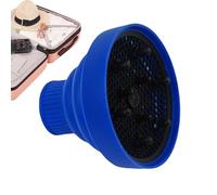 Sirseon Hair Dryer Hood, Hair Dryer Attachment - Heat Resistant, Foldable Silicone Hair Dryer Extractor Hood, Soft, Multifunctional Hair Dryer Accessories for Hair Styling