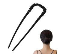 Sirseon Hair Fork for Buns, U-shaped Hair Pins, French Women's Metal Hair Clips, Portable Hair Clips, Girls Hairstyle Accessories for Dating, Weddings