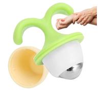Sirseon Handheld Massage Roller,Flower Pot Shape Body Ball Massager - Stress Relief Cute Innovative Manual Roller Massager for Cervical Spine Neck Waist