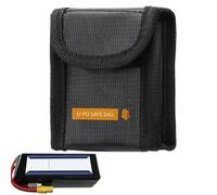 Sirseon Lithium Battery Bags for Batteries, Lithium Flame Retardant Holder, Battery Safety Bag High-Temperature Resistant for Storing and Transporting Batteries