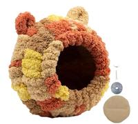 Sirseon Parakeet Nest for Cage, Bird House for Cage, Small Multi-Purpose Bird House, Bird Sleeping House, Creative Winter Warm Parrot Nest Bird Nest House for Small Birds