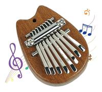 Sirseon Portable Finger Piano | Portable Finger Wood Piano,Pocket Musical Piano for Beginners, Solid Wood Finger Piano for Kids, Adults, All Ages