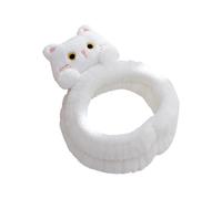 Sirseon Skin Care Headband | Face Wash Makeup Headband Cat Cute Spa Headband | Soft Skincare Headband Plush Animal Hair Bands for Woman & Beauty Party