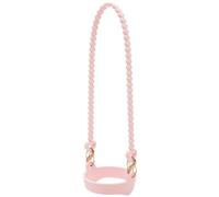 Sirseon Water Bottle Handle Strap, Water Bottle Straps for Carrying, Soft Holding Strap Makes the Bottle Handy, Water Bottle Handle Strap Handle Rope Cup Umbrella Rope Elastic Handle for, pink, see