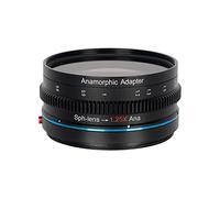 SIRUI 1.25x T2.9 Anamorphic Adapter with Front Single Focus, 82mm Rear Thread with Rings(67mm, 72mm, 77mm, 92mm), Add-on Anamorphic Lens Adapter for Camera Cine Lenses