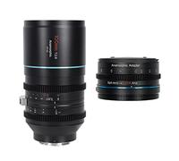 SIRUI 100mm T2.9 1.6X Full-Frame Anamorphic Lens Cinema Lens Set with 1.25x Anamorphic Adapter(E Mount)
