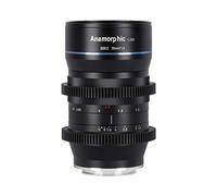 SIRUI 35mm F1.8 1.33X Anamorphic APS-C Cinema Lens (MFT Mount Includes E-Mount Adapter) for GH5, GH6, BMPCC, a6000, a6400, ZV-E10, FX30