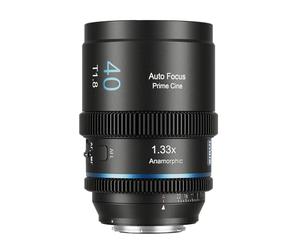 SIRUI 40mm T1.8 1.33X Anamorphic Lens, S35 Format Autofocus for Z Mount Cameras, Z5, Z50, Z6/6II, Z7/7II, ZFC, Z8, Z9 (Z Mount, Blue Flare)
