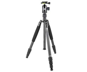 SIRUI AM-1204K Lightweight Carbon Fiber Tripod with K-10X Ball Head with Case - Convertible to Monopod