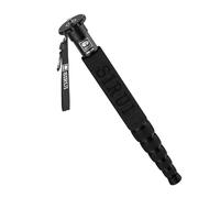 SIRUI AM-306M 61"/156cm Monopod for Camera,with Hand Strap and Compass | Aluminum Compact Monopod with 6-Section Height, 0.56kg Lightweight Travel Stand for DSLR Camera, Load Capacity 10kg/22lbs