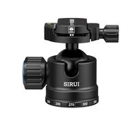 SIRUI AM-40 Low Gravity Ball Head, Aluminium Tripod Head with 40mm Huge Ball,360 Panning Base,Bubble Level, QR Plate, Load up 88lbs/40KG