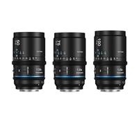 SIRUI Astra 50+75+100mm Lens Set T1.8 1.33X Anamorphic Prime Lens, Full-Frame Autofocus Cine Lens with Large Aperture for L-Mount Cameras, for S5, S9, S1R, S1H, fp L, fp, SL2 (Blue Flare)