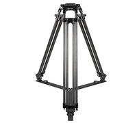 SIRUI BCT 3202 Broadcast Tripod with Bag without Head 10 x 100 mm Half Shell Carbon/Height 150 cm, Weight: 4.3 kg/Maximum Load 25 kg black