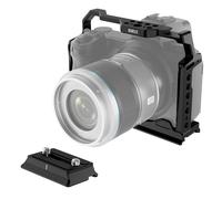 SIRUI Camera Cage for Nikon Z5 Z6 Z7 Z6II Z7II with Built-in NATO Rail, Arca-Type Base, and Cold Shoe, Multiple 1/4″ and 3/8″ Threaded Holes, AM-NZ-CT