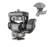 Sirui Camera Monitor Mount with Cold Shoe Base, 360°Swivel and 180°Tilt Adjustable Field Monitors Holder for 5" and 7" Monitor, Adjustable Tension, AM-MT01