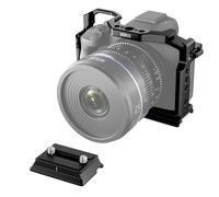 SIRUI Canon EOS R50 Cage with 2 in 1 Quick Release Plate for Arca or Manfrotto Type, Built-in Base for ARCA, Cold Shoe, NATO Rail and Threaded Holes, AM-EOSR50