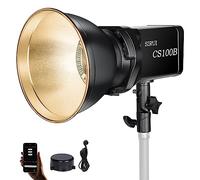 SIRUI CS100B 100W Bi Color LED Video Light, 2700K-6500K Daylight Continuous Lighting, CRI 96, TLCI 98 3600Lux/m, Bowens Mount, APP Control 12 Special Effect for Studio Lighting