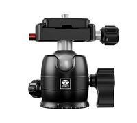 SIRUI DSLR Camera Tripod Ball Head, 10KG/22.05lbs Loading Capacity, 360°Panning Base, Aluminum Build Quality, Safety Lock, Universal Mounting Plate for Easy Attachment (B-00K Ball Head)
